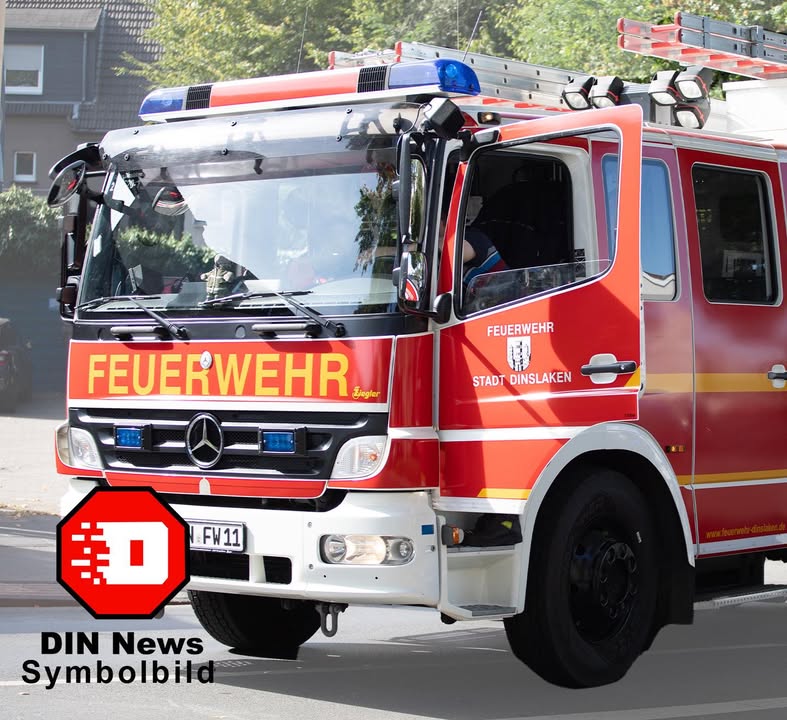— Mehrere Feuerwehreinsätze im Dinslakener Stadtgebiet —